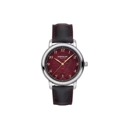 MONTBLANC Автоматический Механический Часы для Мужчин 39 мм Красный