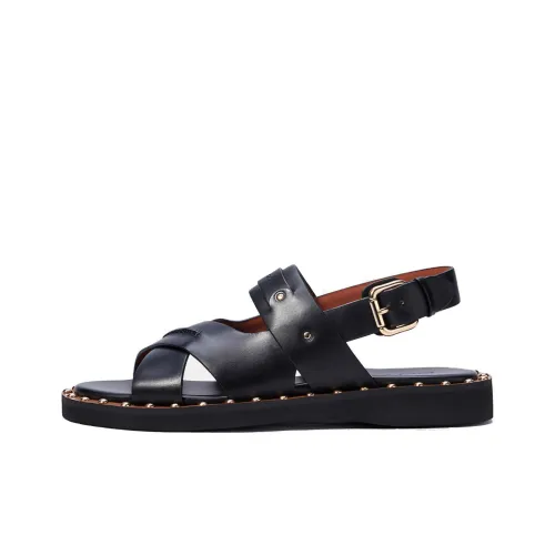 COACH Gemma Пляжные сандалии Женские Черный