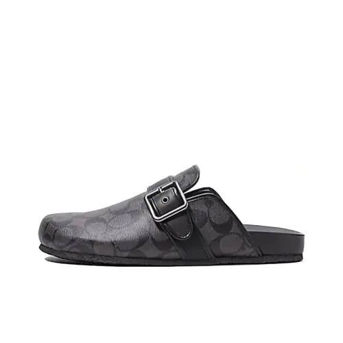 COACH Домашние тапочки Мужской Черный