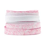 Омбр Розовый Кокосовый Зеленый Цветочный Дизайн Пара