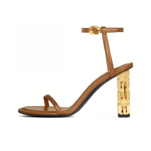 Givenchy One Ремень Сандалии Женские Коричневый