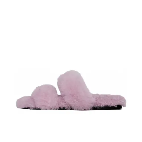 SAINT LAURENT Слипоны Мужские Светло-Розовые
