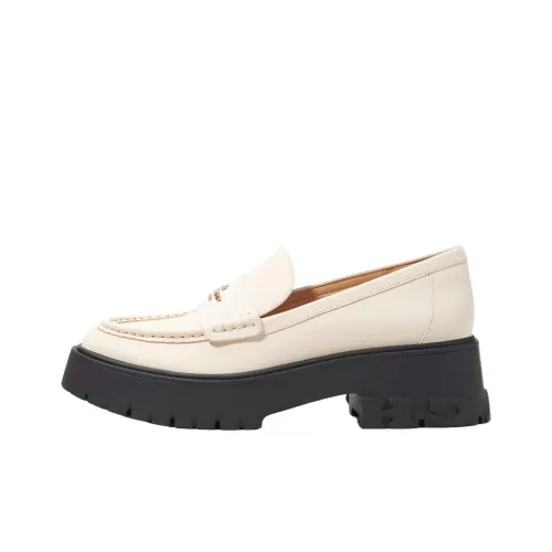 COACH Лоферы Белые Женские