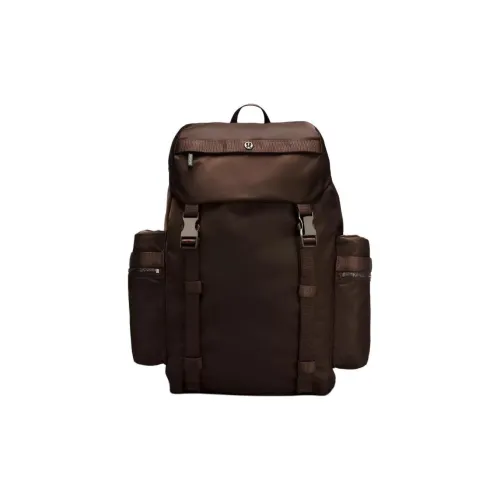 lululemon Нейлон Рюкзак Обычный Унисекс Французский Press Бронза