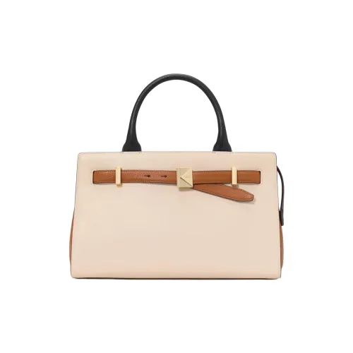 Kate Spade Сумка через плечо из галечной кожи средний размер женская цвет молоко