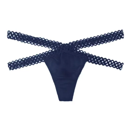 Victoria's Secret Женское нижнее белье 1 упаковка темно-синий стальной сетка