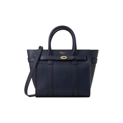 Mulberry Bayswater GRAIN LEATHER Сумка через плечо Сумка Мини Женская Полночный синий