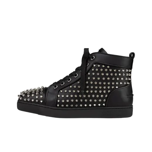CL Louis Night Spikes High Топ Скейтборд Кроссовки Женские Черный