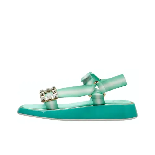 Roger Vivier One Sandals with Strap Women's Light Blue