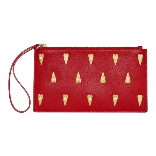 REBECCA MINKOFF Кожа Клатч Средний Женский Красный