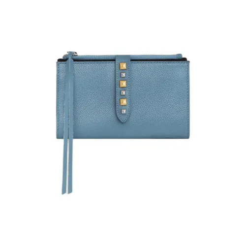 REBECCA MINKOFF Кошелек из кожи женский синий