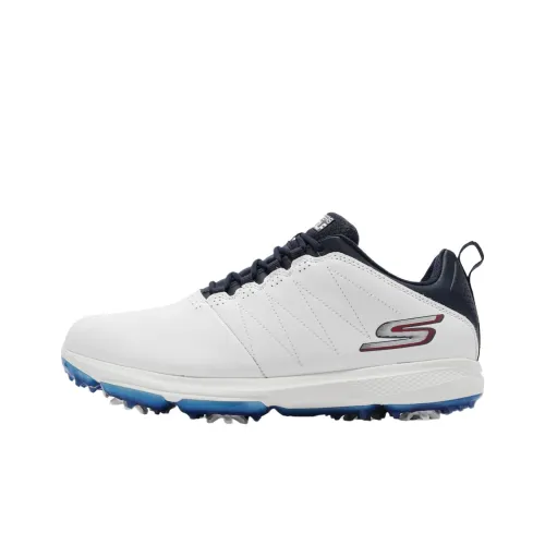 Skechers Дышащие Низкие Кеды для гольфа Мужские Белые