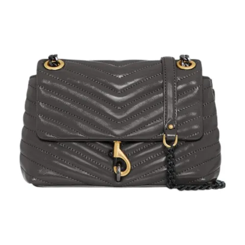 REBECCA MINKOFF Edie Кожа Сумка через плечо Женская Слоновой серый