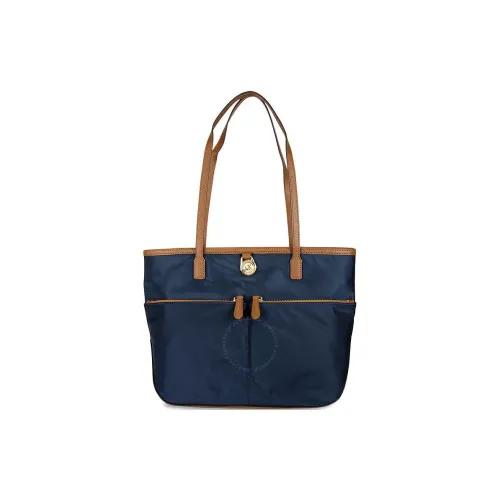 MICHAEL KORS Нейлон Тоут Сумка Сумка для покупок Сумка Сумка через плечо Средняя Женская Синяя