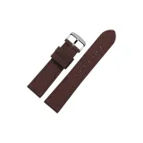 Коричневый с стальной застежкой