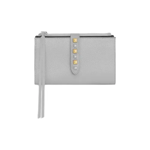 REBECCA MINKOFF Натуральная кожа Кошелек Женские Серый