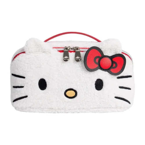 Sanrio Impressions Vanity Коллаборация Ткань Косметичка Женская Белая