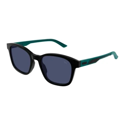 PUMA Воздействие Литья Пластик Прямоугольный Солнцезащитные очки Мужской Черный