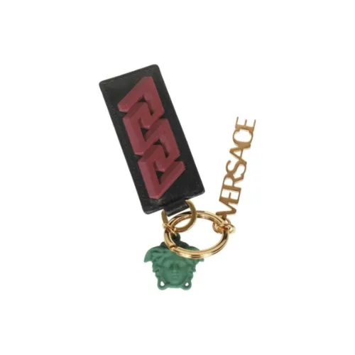 VERSACE Кожа Брелоки Мужской Многоцветный