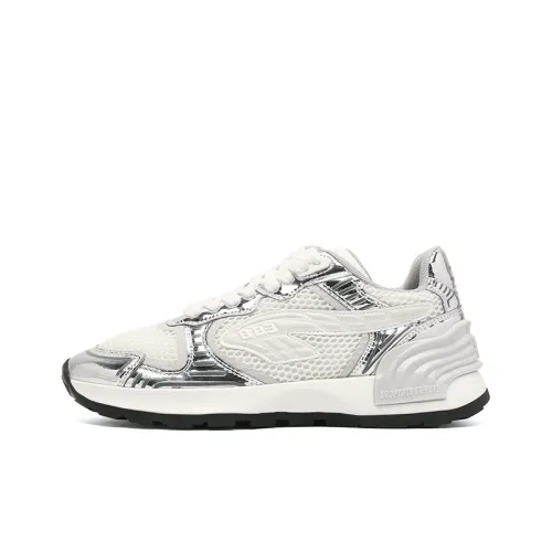 883 Серебряный Звезда Амортизаторы Slip-resistant Низкий Топ Повседневная обувь Унисекс