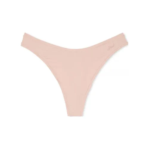 Victoria's Secret Розовый Основа Эластичный Стринг Panty Макарон Нижнее белье Женские 1 Пачка Макарон