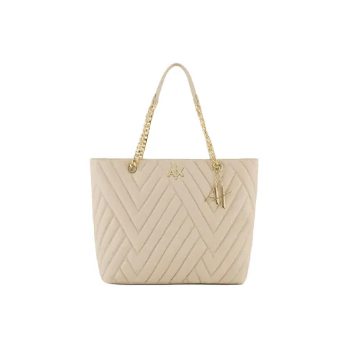 ARMANI EXCHANGEAE Полиэстер Тоут Сумка Сумка для покупок Сумка Сумка через плечо Женская Золотая