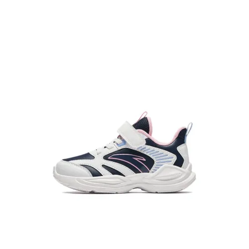 Antakids Slip-resistant Abrasion-resistant Низкий топ Детские беговые кроссовки Сине-белый Children Aged 3-7 лет