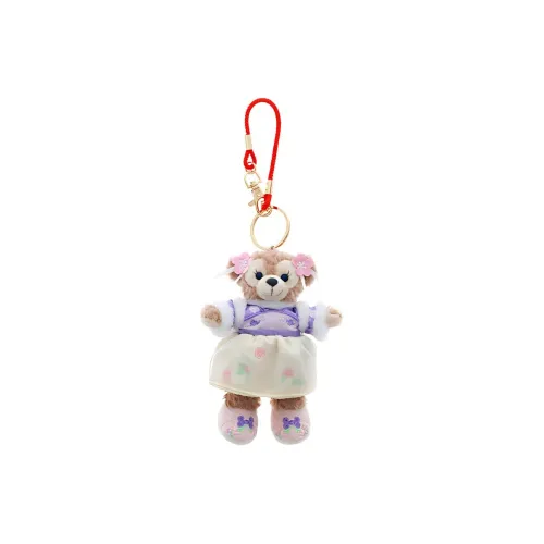 Disney ШеллиМэй 2024 Новогодний Duffy and Friends Collection Куклы Плюшевый Подвеска Трубы Высокие