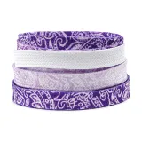 Градиентный фиолетовый, кокосовый зеленый, цветочный дизайн, пара