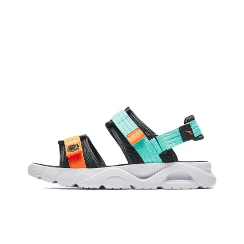 Antakids Slip-resistant Abrasion-resistant Children's Sandals Gray Green Teenagers Антакидс Слип-резистентные Износостойкие Детские Сандалии Серый Зеленый Подростки