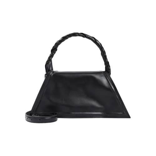 YProject Сумка через плечо из коровьей кожи мини-сумка женская черная