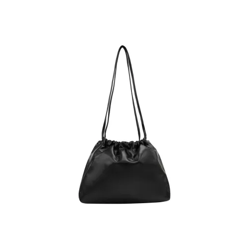 CALVIN KLEIN Синтетическая кожа Сумка среднего размера Женская Космический черный