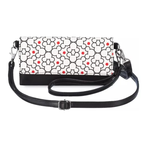 Disney Полиуретан Сумка через плечо Кошелек Унисекс Черный белый