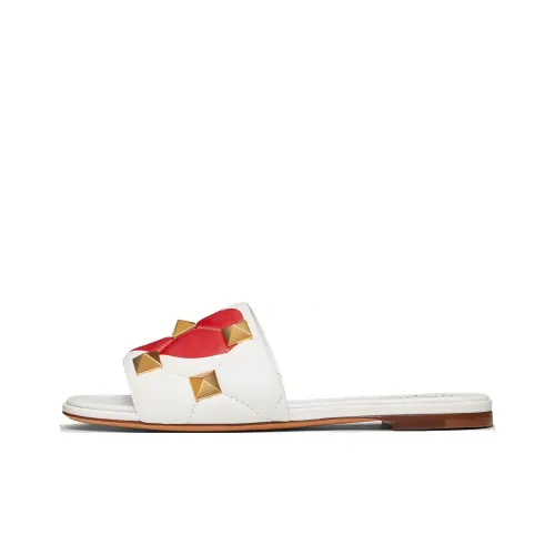 Valentino AMORE Слипоны Женские Белые Красные