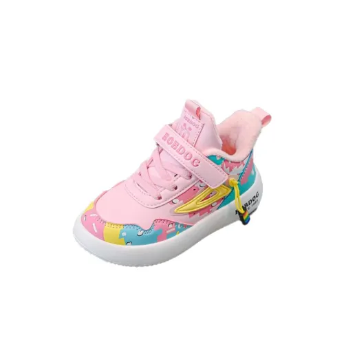 BOBDOG Slip-resistant Abrasion-resistant Low Top Kids Lifestyle Shoes Pink Kids BOBDOG Противоскользящие Аbrasion-resistant Низкие Кеды для Детей Lifestyle Розовые Kids