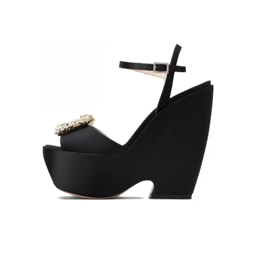 Roger Vivier Стильные Сандалии Женские Черные