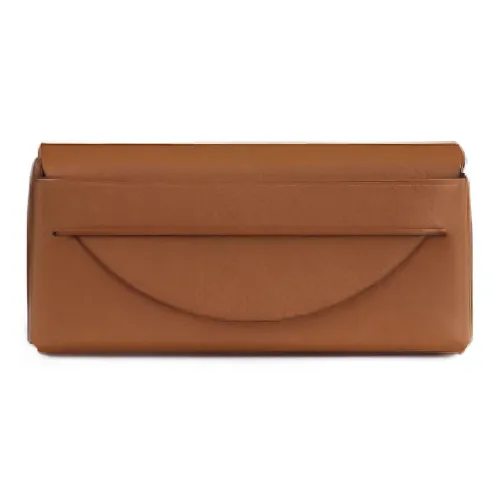 HERMES Madame Телячья кожа Помада Мешок для хранения Женские 37 Золото