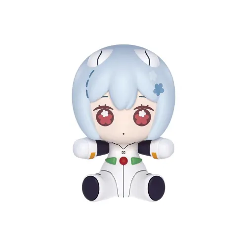 GSC Евангелион Huggy Good Smile Рей Аянами BATTLE UNIFORM Ver. Фигурки в стиле чиби