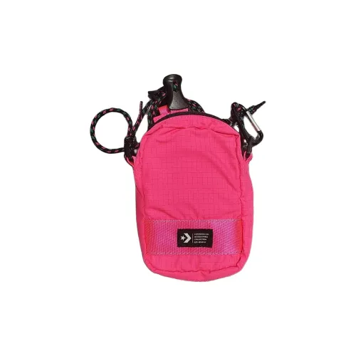Конверс Полиэстер Чехол для телефона Сумка через плечо Мини Унисекс Ярко-розовый