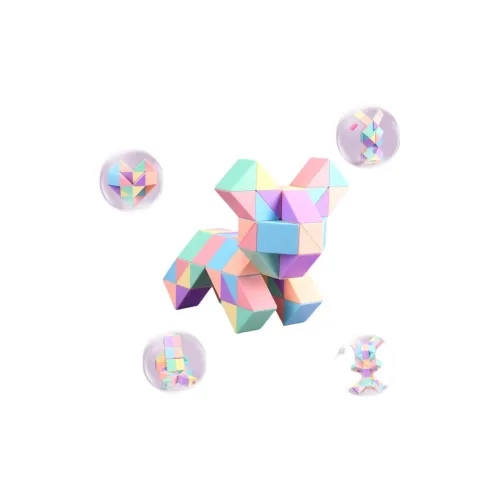 Deli Универсальный Magic Ruler Multicolor Magic Block Развивающие игрушки