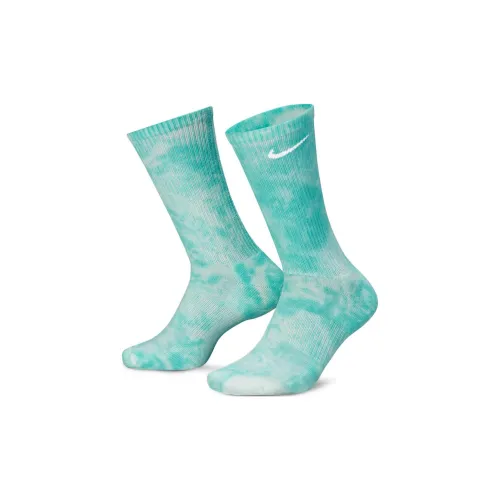 Nike Зеленые Мужские Носки MID до икры