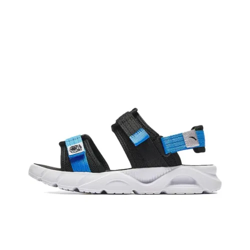 Antakids Slip-resistant Abrasion-resistant Children's Sandals Black Blue Teenagers Антакидс Противоскользящие Устойчивые к истиранию Детские Сандалии Черный Синий Подростки
