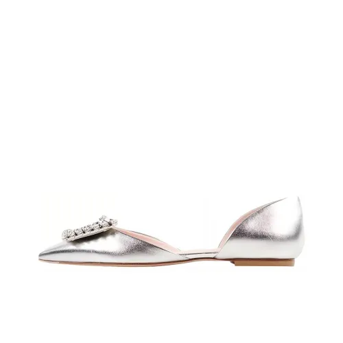 Roger Vivier Повседневная обувь Женская Серебряная