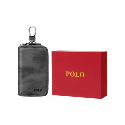 POLO Телесная корова Key Pouch Маленький Мужской Серый Зеленый