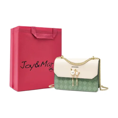 Joy Mario Коровья кожа Премиум Модный Сумка через плечо Сумка на плечо Стандартная Женская Экрю Матча Сапфирово-синий