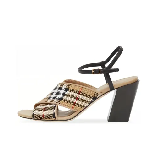 Burberry one Ремень Сандалии Женские