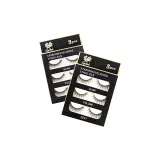 3D-08 Естественные плотные накладные ресницы, 2 коробки [3 пары/коробка]