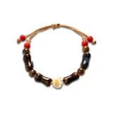 Фарфоровый браслет с кошачьей лапой - белый