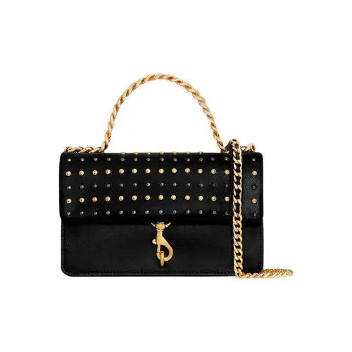 REBECCA MINKOFF Edie Сумка из натуральной кожи сумка через плечо мини женская черная