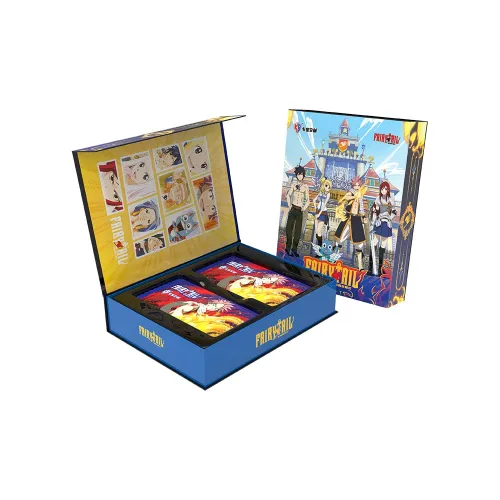 Kabao Cultural Creation Fairy Tail Endless Adventure Mini Collection Card Metal Coin Natsu Lucy IP Аниме Card